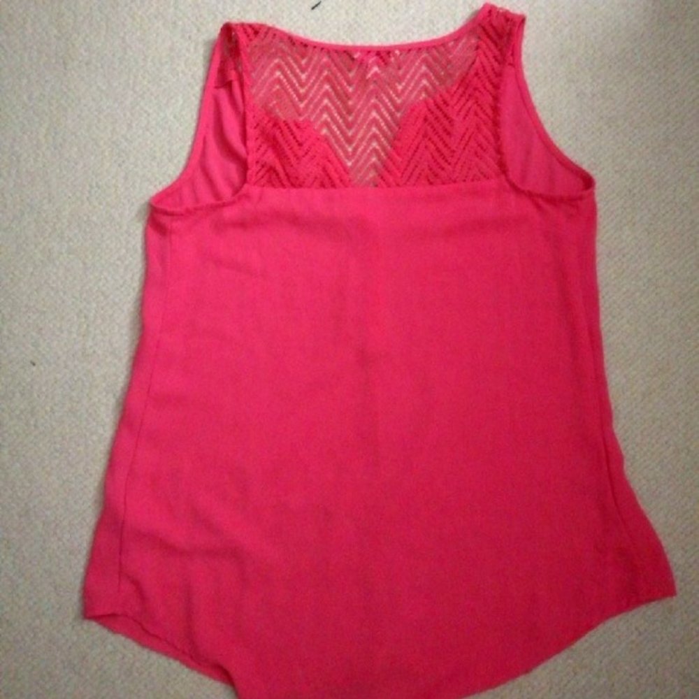 Pink Sleeveless Top